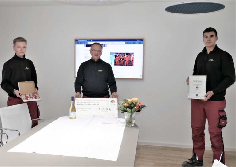 Preisträger des "Brandenburgischen Ausbildungspreises 2020" - Forth ...